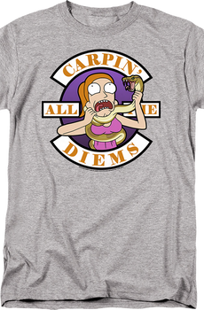 Carpin' All The Diems Rick And Morty T-Shirt
