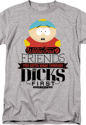 Cartman Wade Through The Dicks South Park T-Shirt