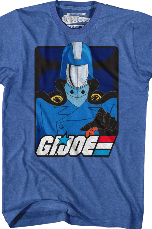 Cartoon Cobra Commander GI Joe T-Shirtmain product image