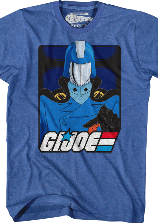 Cartoon Cobra Commander GI Joe T-Shirt - main product image