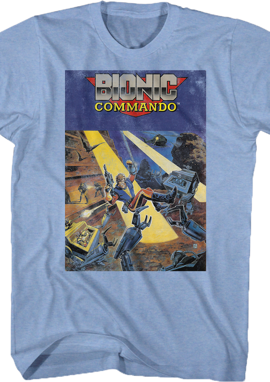 Cartridge Art Bionic Commando T-Shirt - main product image