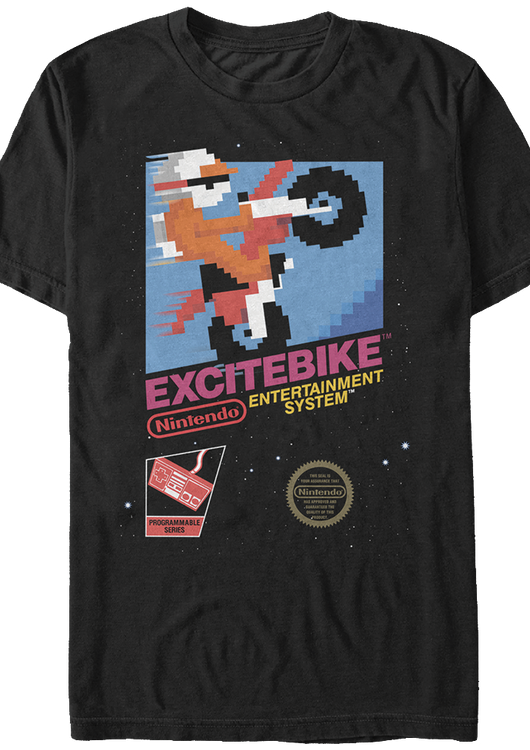 Cartridge Art Excitebike T-Shirt - main product image