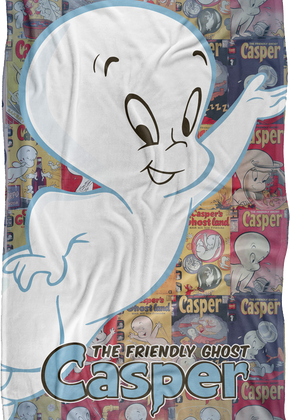 Casper the Friendly Ghost Fleece Blanket