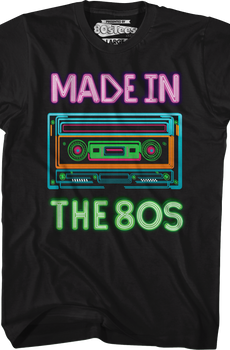 Cassette Tape Made In The 80s T-Shirt
