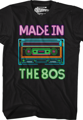 Cassette Tape Made In The 80s T-Shirt
