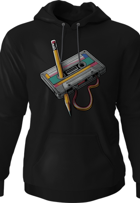 Cassette Tape Rewind Hoodie