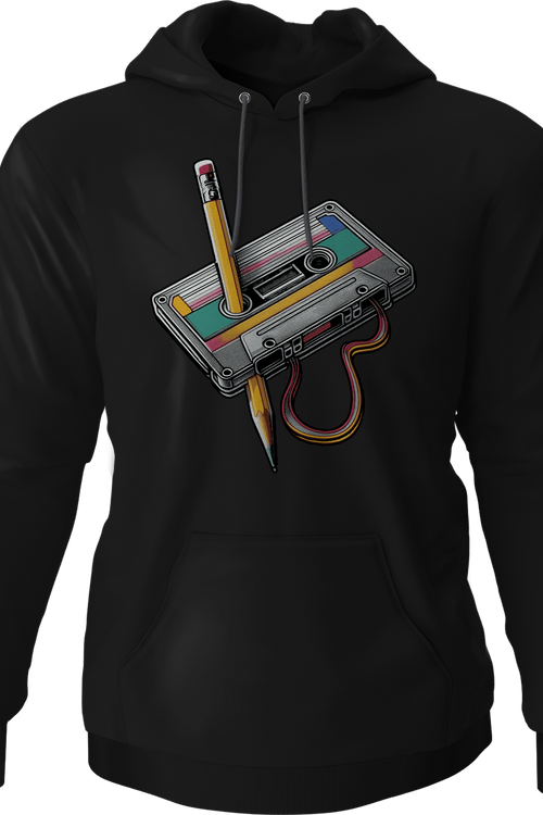 Cassette Tape Rewind Hoodiemain product image