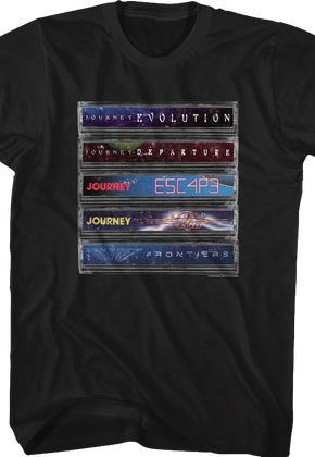 Cassette Tapes Journey T-Shirt