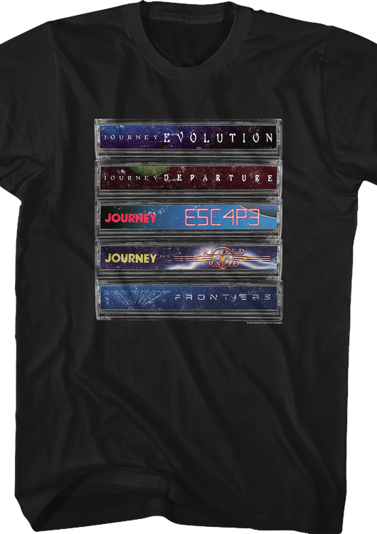 Cassette Tapes Journey T-Shirt - main product image