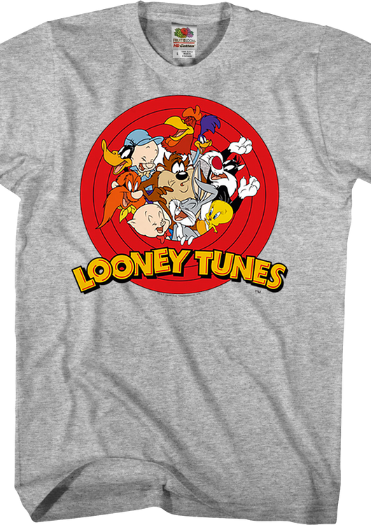 Cast And Logo Looney Tunes T-Shirt - main product image