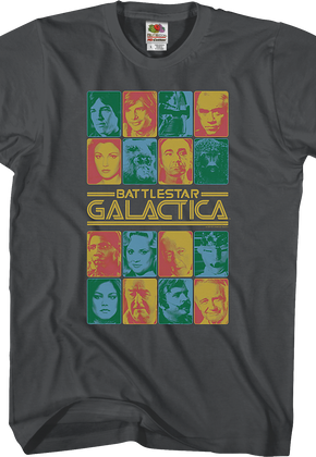 Cast Battlestar Galactica T-Shirt