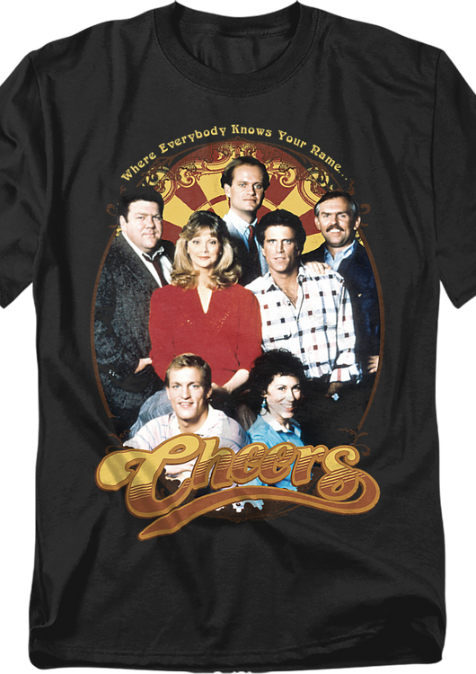 Cast Cheers T-Shirt - main product image