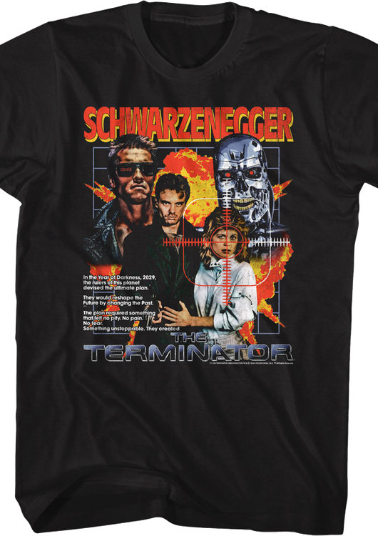 Cast Collage Terminator T-Shirt - main product image