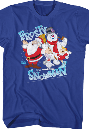 Cast Frosty The Snowman T-Shirt
