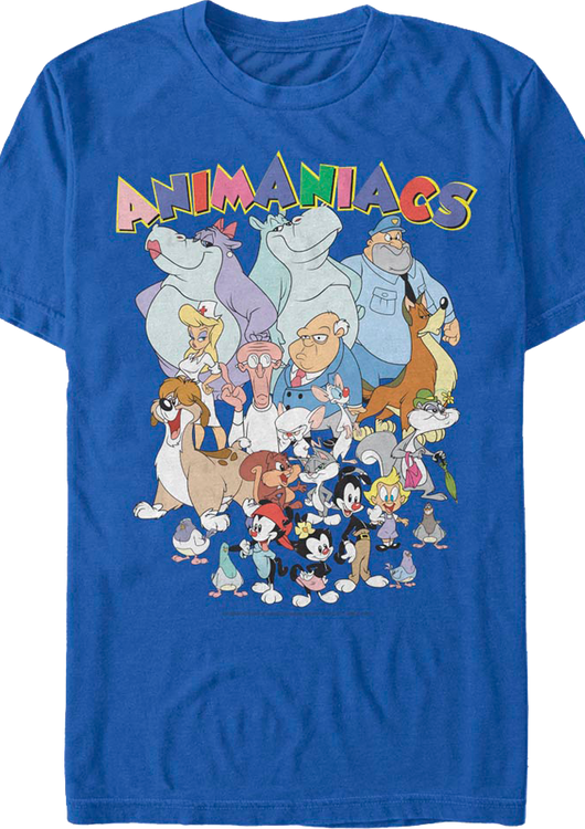Cast Group Photo Animaniacs T-Shirt - main product image