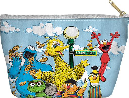 Cast of Sesame Street Accessory Pouch - main product image