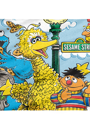 Cast of Sesame Street Towel