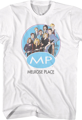Cast On Stairs Melrose Place T-Shirt