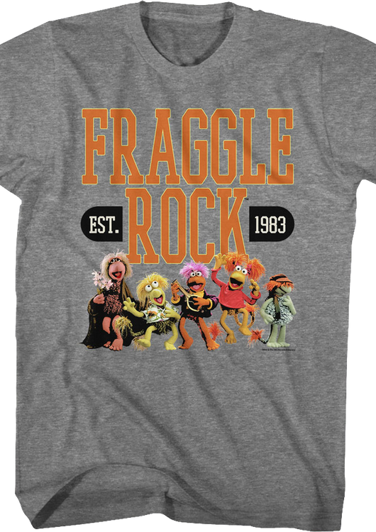 Cast Photo Est. 1983 Fraggle Rock T-Shirt - main product image