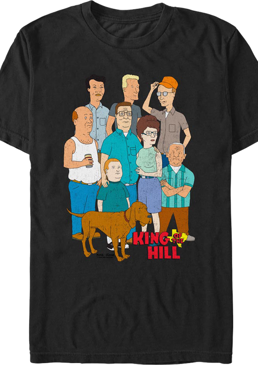 Cast Photo King of the Hill T-Shirt - main product image