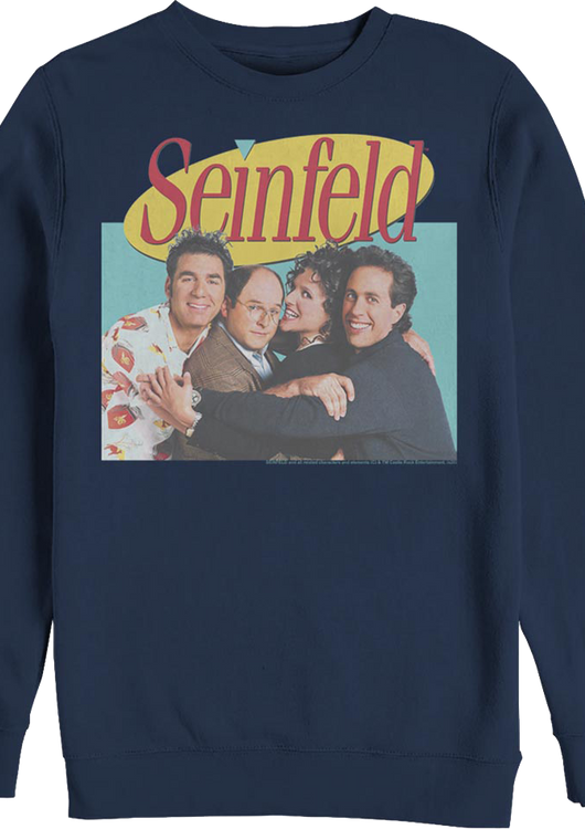Cast Photo Seinfeld Sweatshirt - main product image