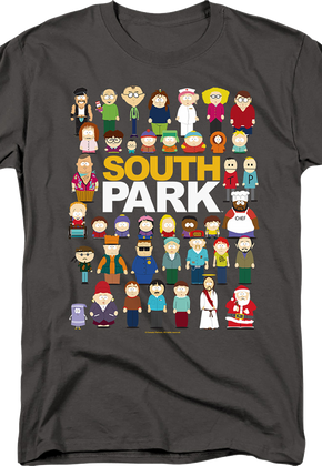 Cast Photo South Park T-Shirt