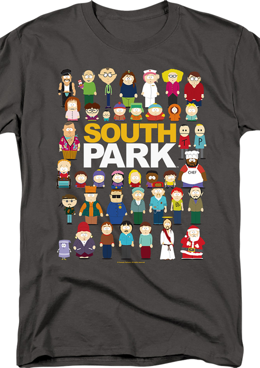 Cast Photo South Park T-Shirt - main product image