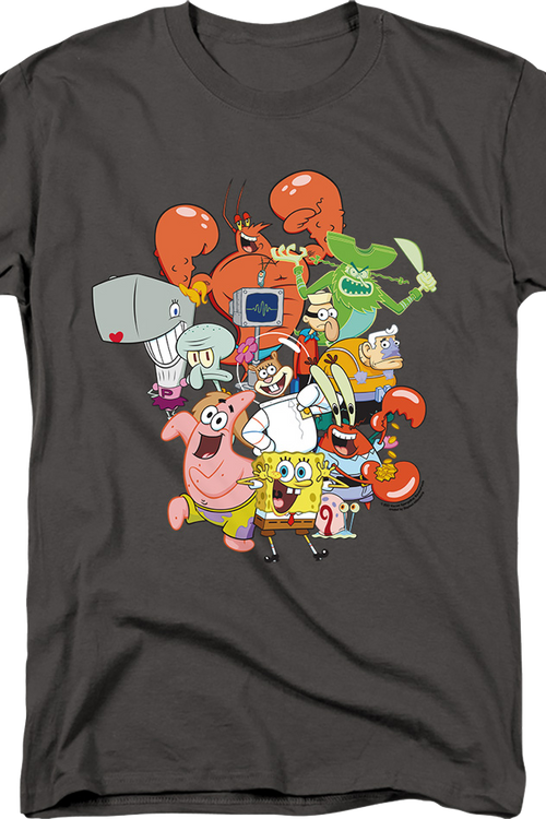 Cast Photo SpongeBob SquarePants T-Shirt - main product image