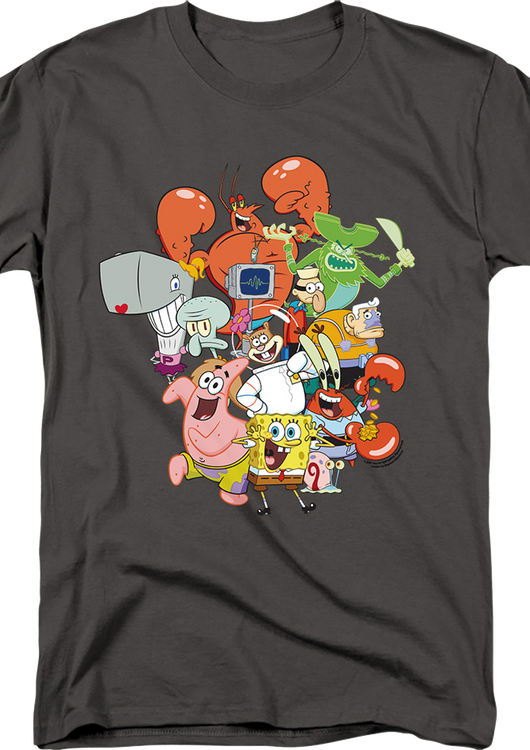 Cast Photo SpongeBob SquarePants T-Shirt - main product image