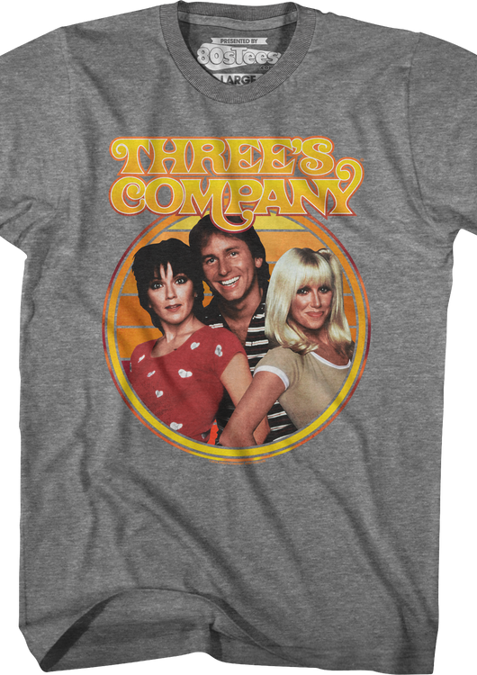 Cast Photo Three's Company T-Shirt - main product image