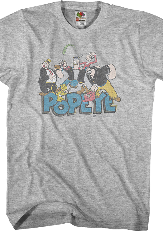 Cast Popeye T-Shirt - main product image