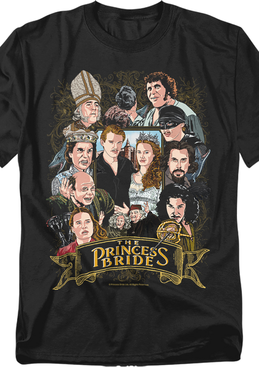 Cast Princess Bride T-Shirt - main product image
