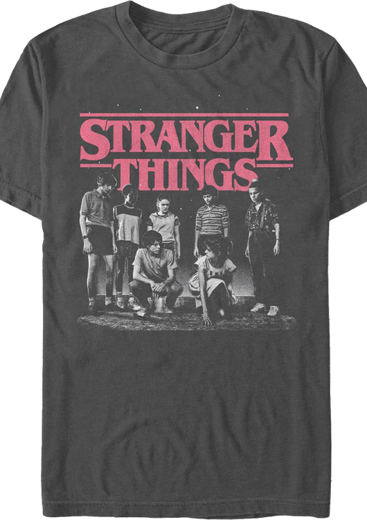 Cast Stranger Things T-Shirt - main product image