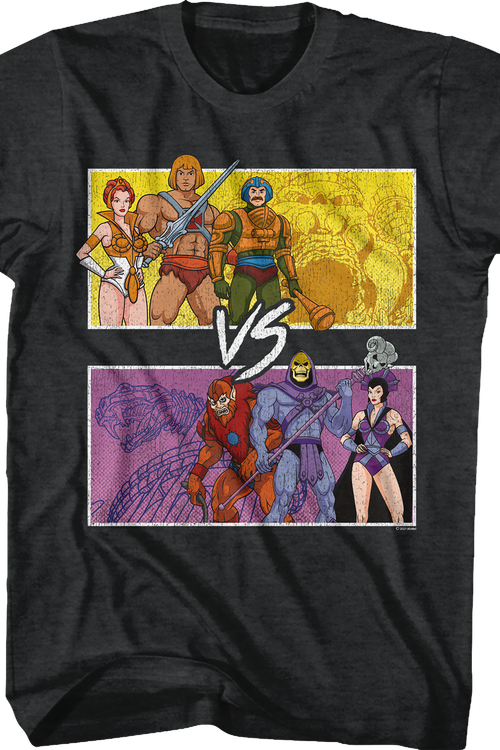 Castle Grayskull vs. Snake Mountain Masters of the Universe T-Shirt - main product image