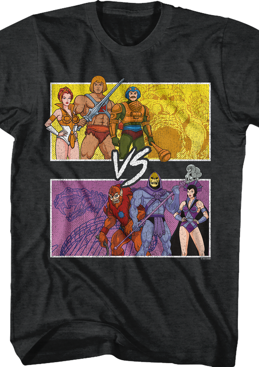 Castle Grayskull vs. Snake Mountain Masters of the Universe T-Shirt - main product image