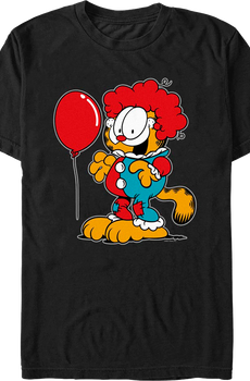 Cat Clown Garfield T-Shirt
