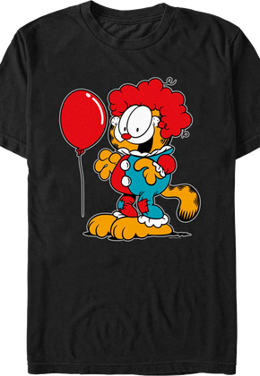 Cat Clown Garfield T-Shirt