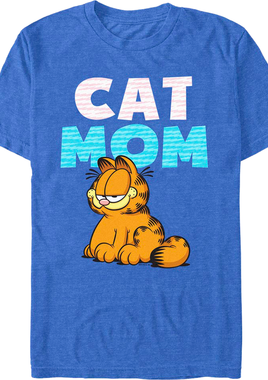 Cat Mom Garfield T-Shirt - main product image