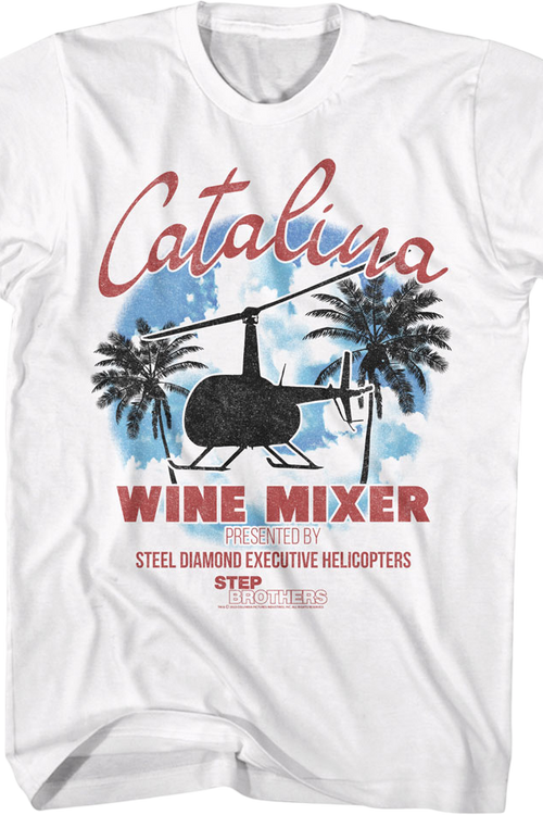 Catalina Wine Mixer Step Brothers T-Shirtmain product image