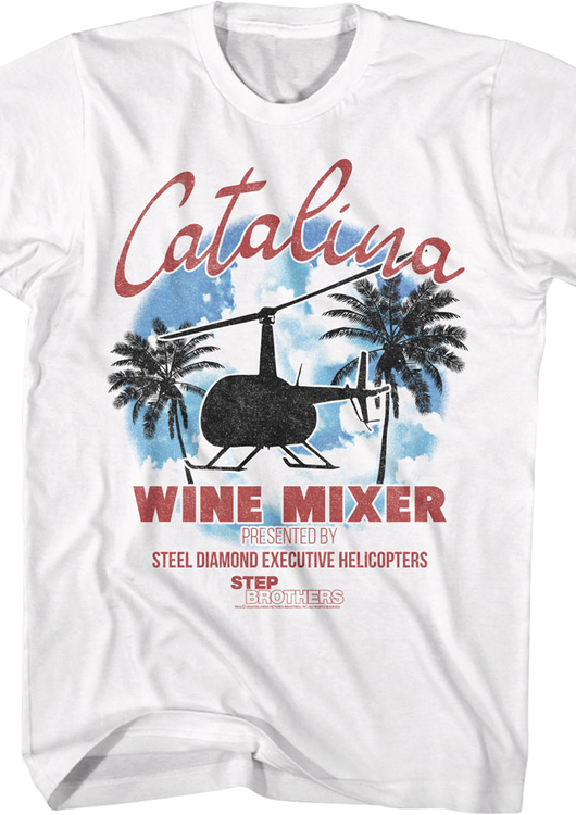 Catalina Wine Mixer Step Brothers T-Shirt - main product image