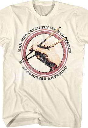 Catch Fly With Chopstick Karate Kid T-Shirt