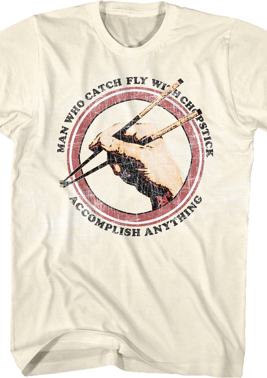 Catch Fly With Chopstick Karate Kid T-Shirt - main product image
