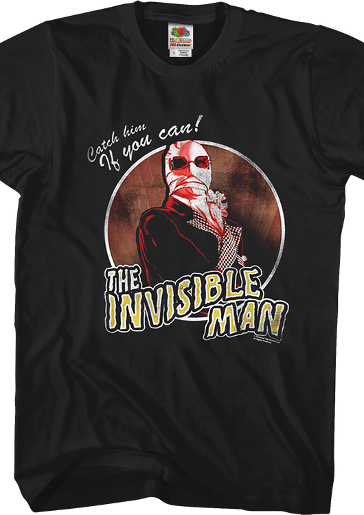 Catch Him If You Can Invisible Man T-Shirt - main product image