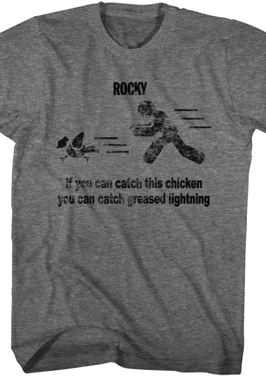 Catch This Chicken Rocky T-Shirt - main product image