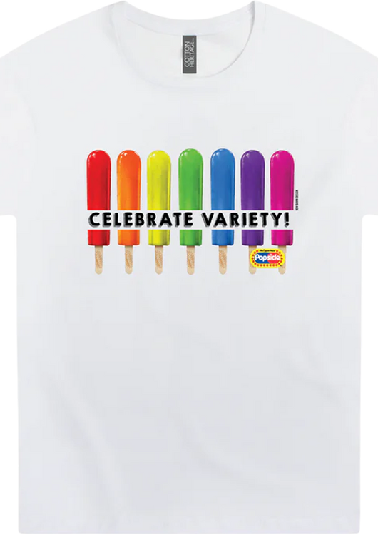 Celebrate Variety Popsicle T-Shirt - main product image