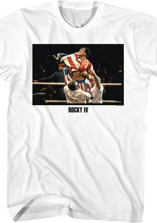 Celebration Photo Rocky IV T-Shirt - main product image