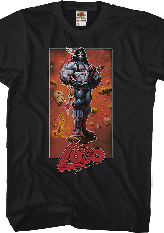 Chained Hook Lobo DC Comics T-Shirt - main product image