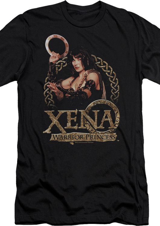Chakram Xena Warrior Princess T-Shirt - main product image