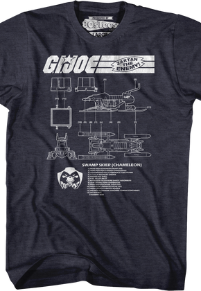 Chameleon Instruction Manual GI Joe T-Shirt