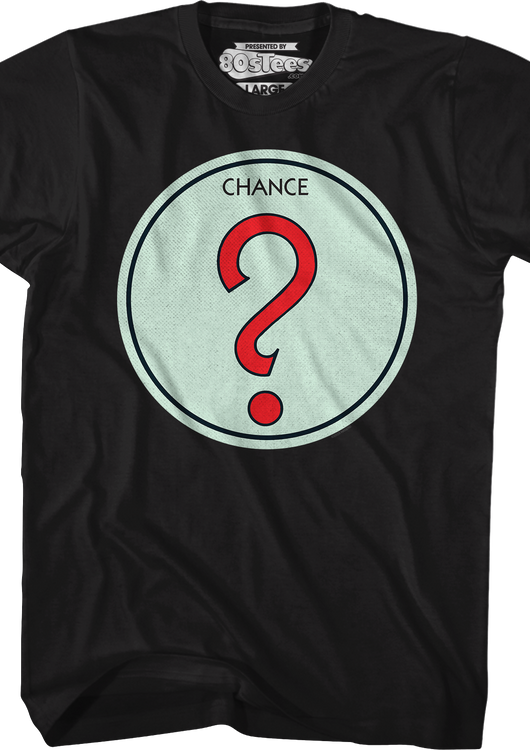 Chance Question Mark Monopoly T-Shirt - main product image